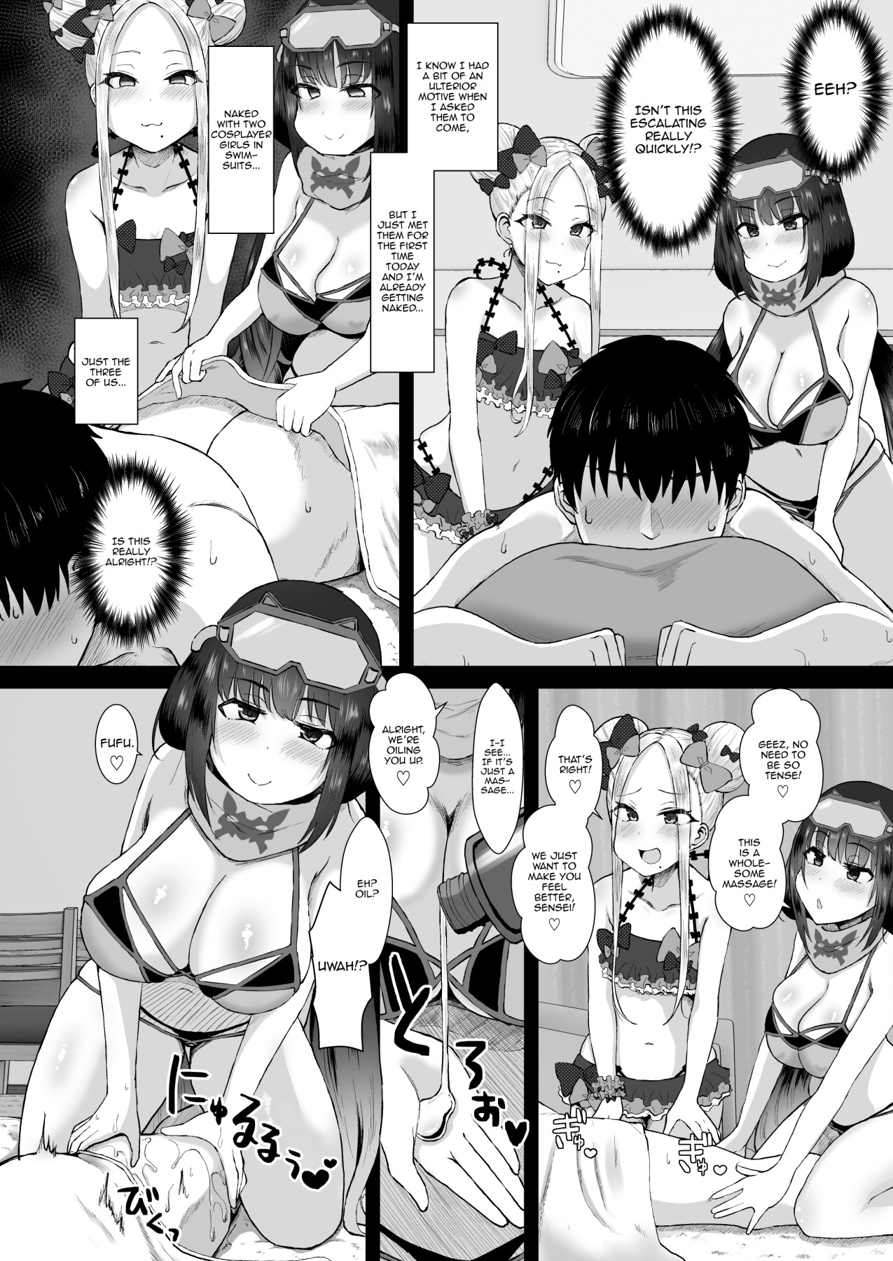 Hentai Manga Comic-We're Not Bad Cosplayers, You Know-Read-9